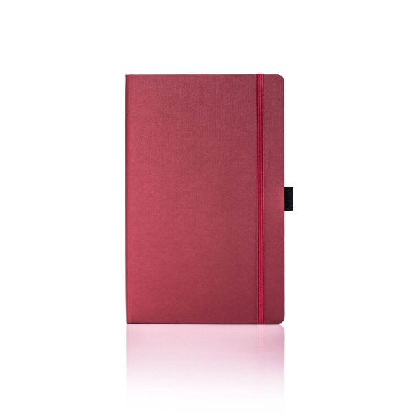 Castelli Medium Ivory Matra Notebook Red - Totally Branded