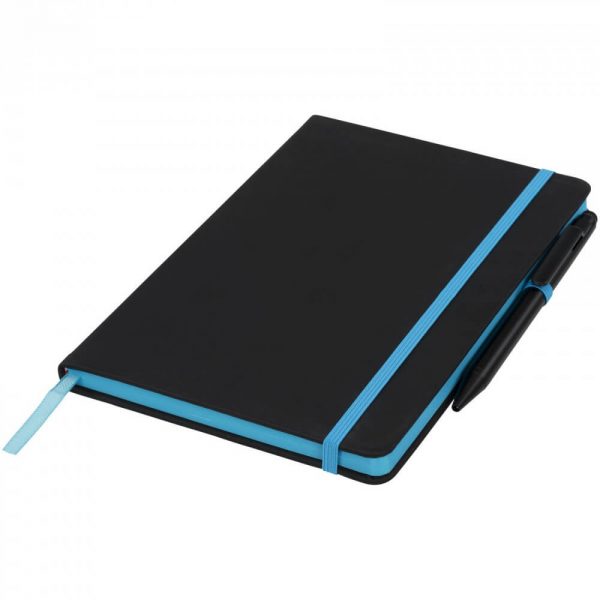 Noir Edge Medium Notebook - Totally Branded
