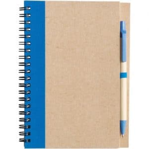 Recycled Wire Bound Notebook - Eco Freindly Promotional Notebooks - Totally Branded