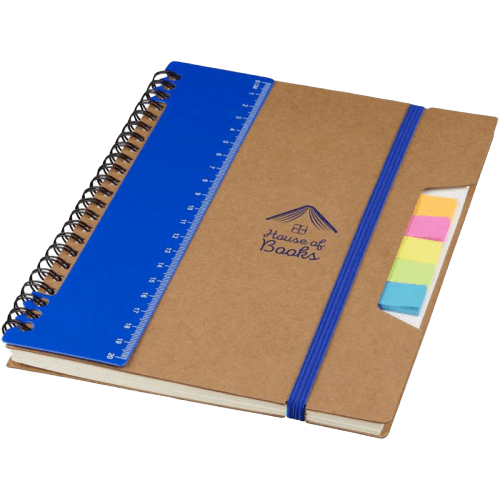 Josie A5 Recycled Notebook Blue - Totally Branded