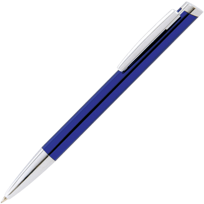 Click Click Ball Pen Blue - Totally Branded
