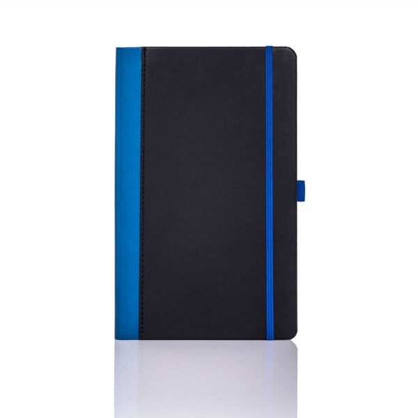 Branded Castelli Contrast Medium Notebook - Blue