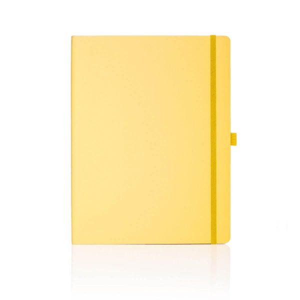 Large Matra Ruled Notebook in Yellow