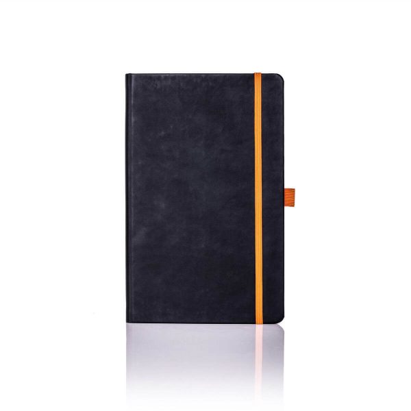 Orange edge branded Tucson notebooks