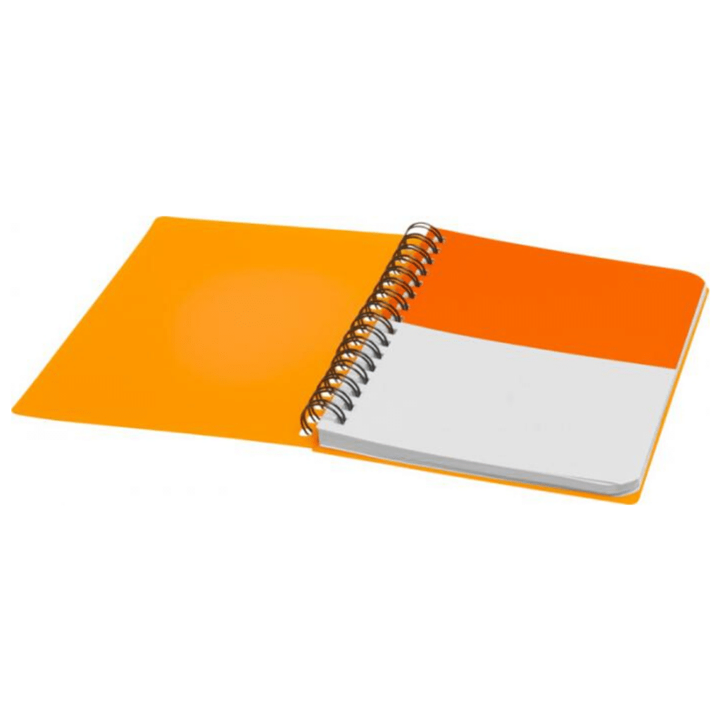 A6 Colour-block Wire Bound Notebook - Rapid Notes