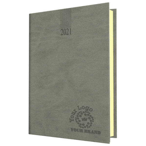 Branded A5 Diary in Grey